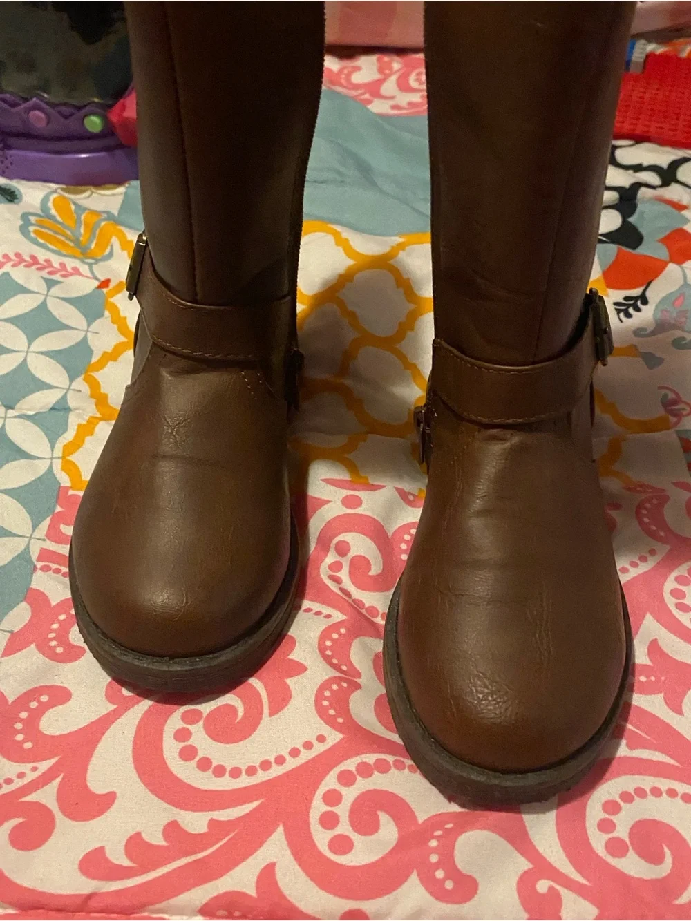 Fab kids boots Brown Mid-Calf Leather Boots